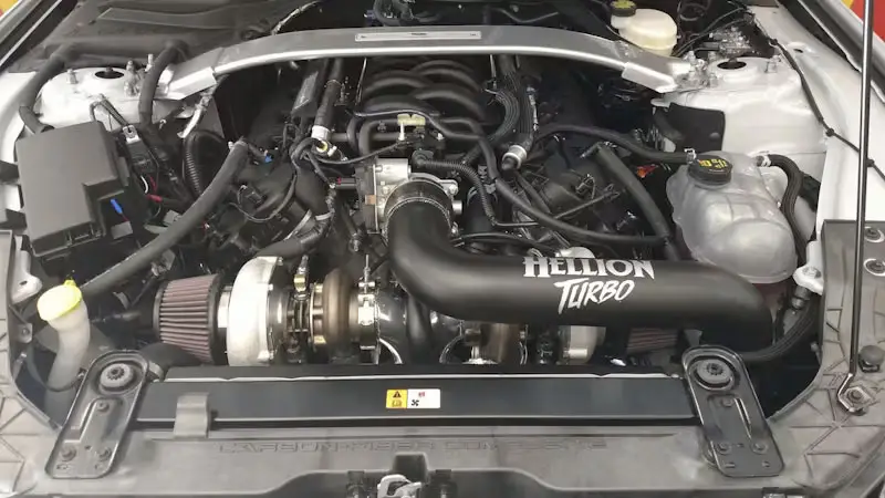 FordMuscle Features Hellion-Boosted Shelby GT350R Making Four-Digit Power 3 Hellion Shelby GT350R Twin Turbo Kit