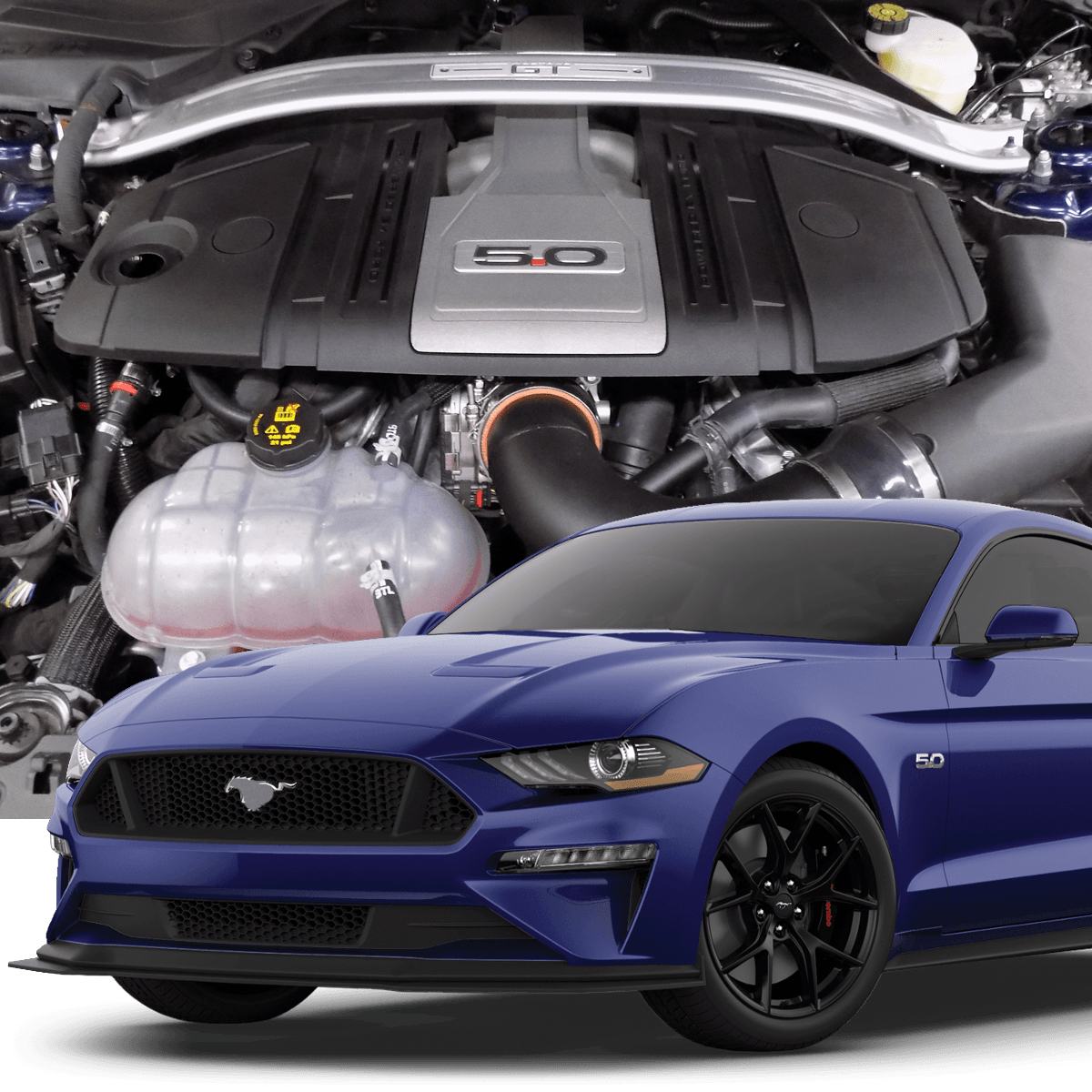Hellion 2018+ Ford Mustang GT Street Sleeper Twin Turbo System