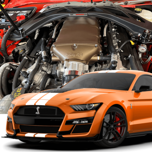 Ford Mustang Shelby GT500 Sleeper Hidden Twin Turbo System