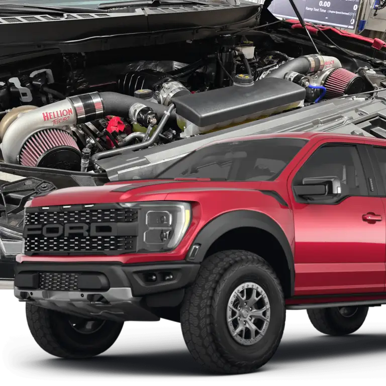 2022 ford f150 raptor r twin turbo top mount kit