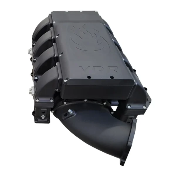 Demon Performance Billet Aluminum Air-to-Water Intake Manifold (Black)
