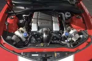 Hellion’s Top-Mount Twin-Turbo System for the 5th-Gen Camaro