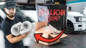 Hellion Super Snake F-150 Twin Turbo Kit