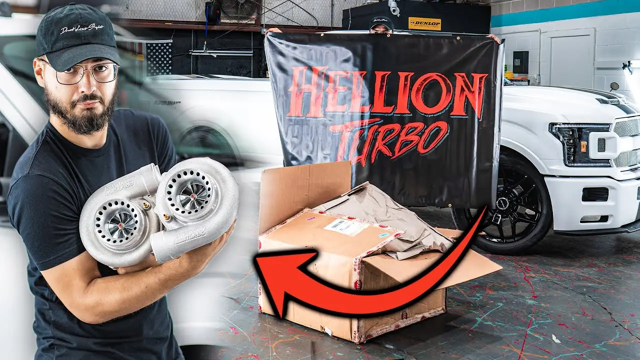 Hellion Super Snake F-150 Twin Turbo Kit