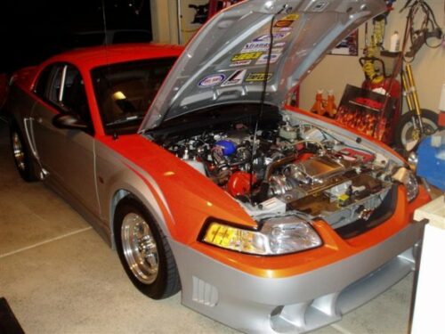 Hellion 2001 Ford Mustang Bullitt Single Turbo System