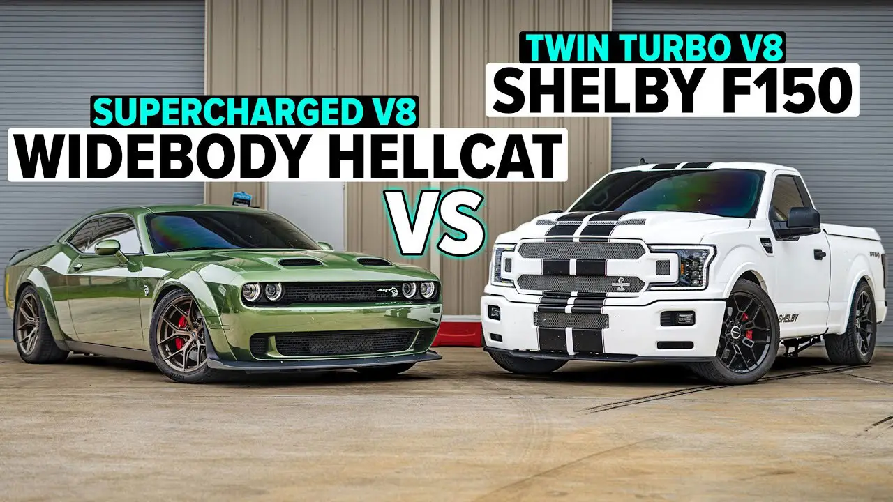 Twin Turbo Shelby vs Hellcat